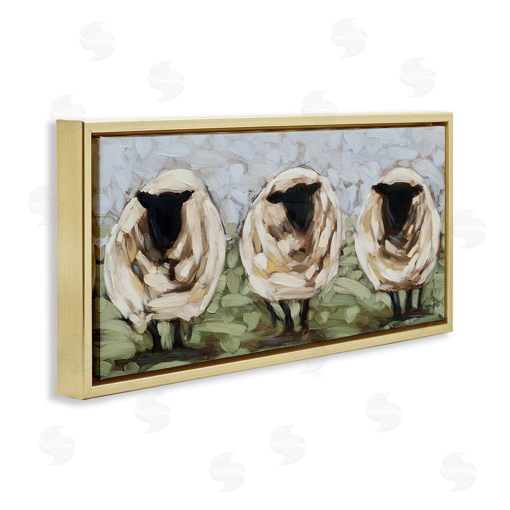 Stellar Design Studio Abstract Sheep Trio