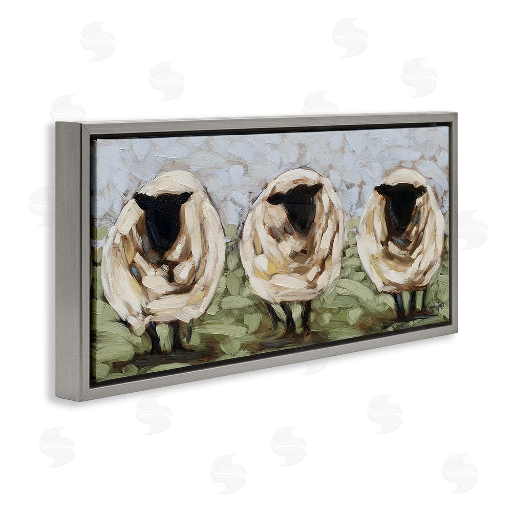 Stellar Design Studio Abstract Sheep Trio