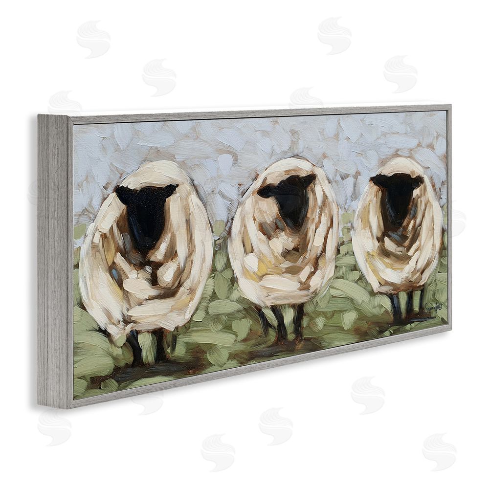 Stellar Design Studio Abstract Sheep Trio