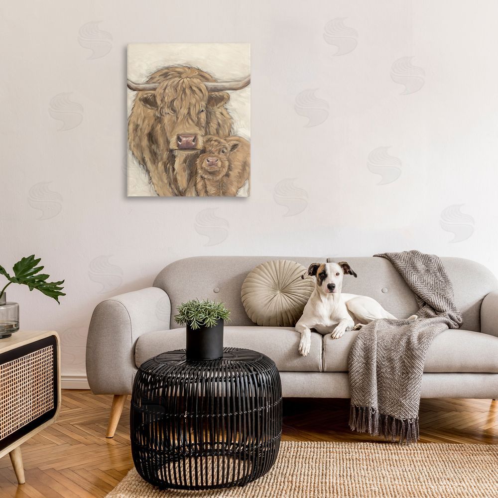 Sara G. Designs Highland Cattle & Calf