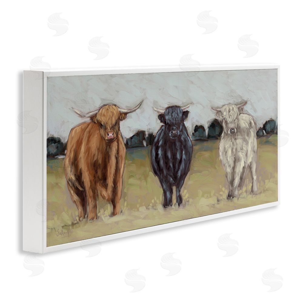 Sara G. Designs Cattle Trio in Pasture