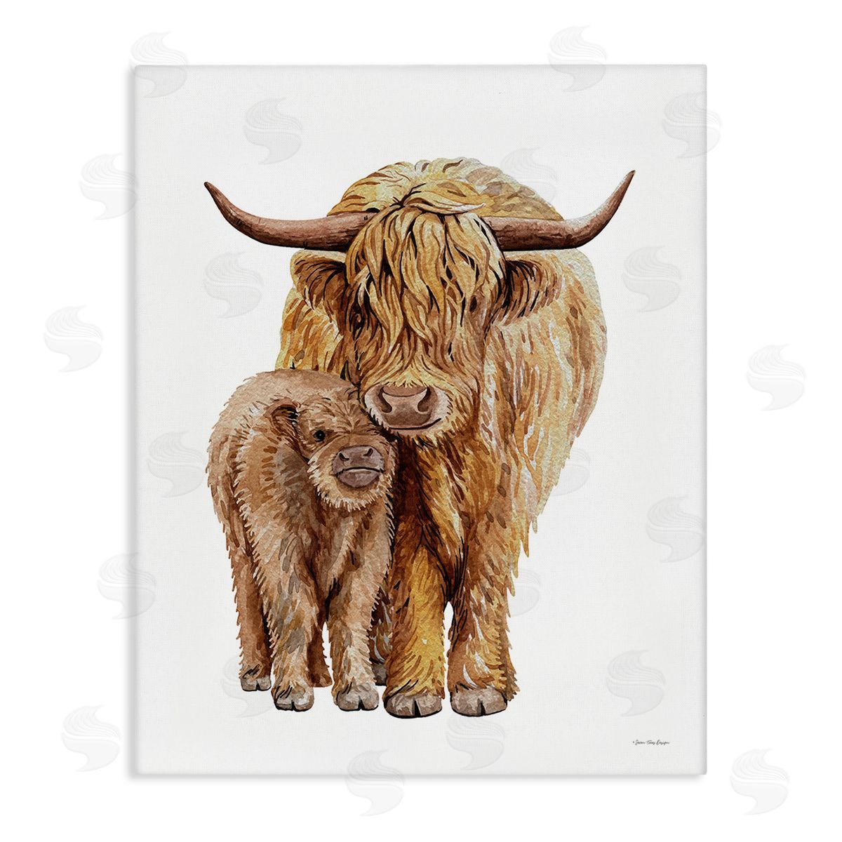 Seven Trees Design Minimal Cattle & Calf