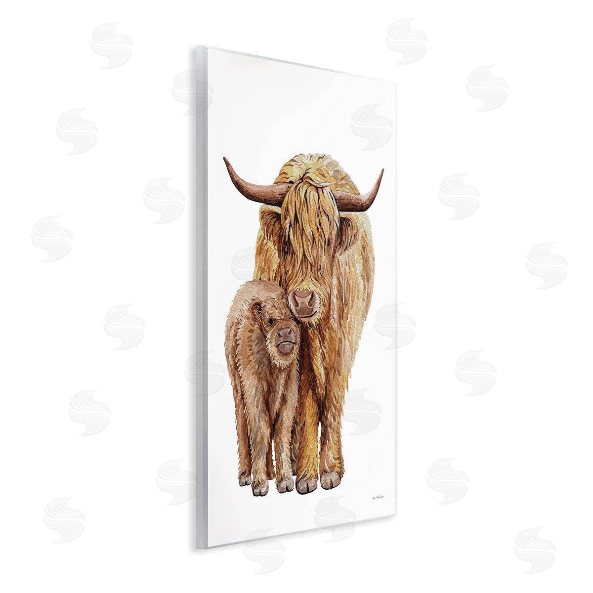 Seven Trees Design Minimal Cattle & Calf