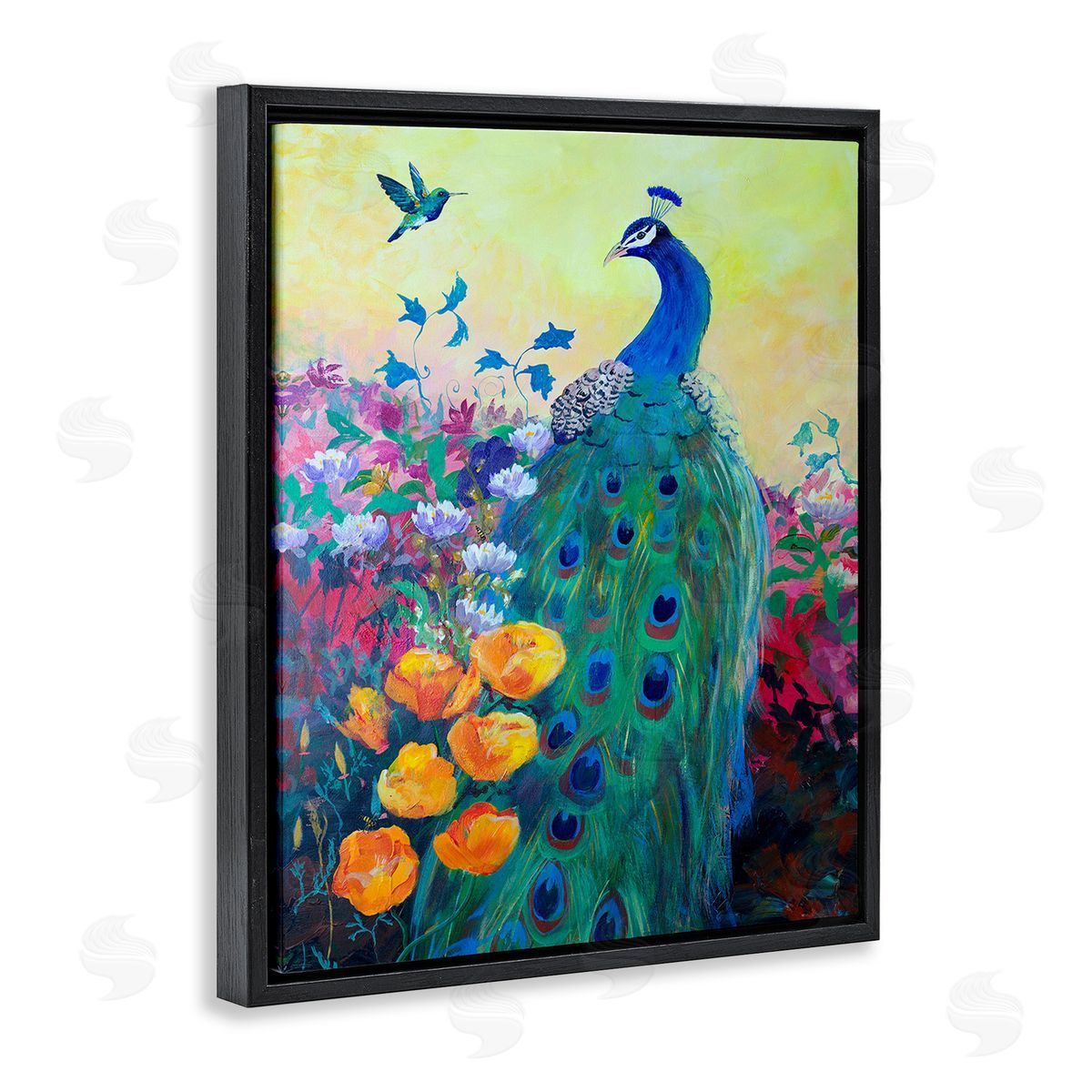 Robin Maria Peacock & Garden Flowers