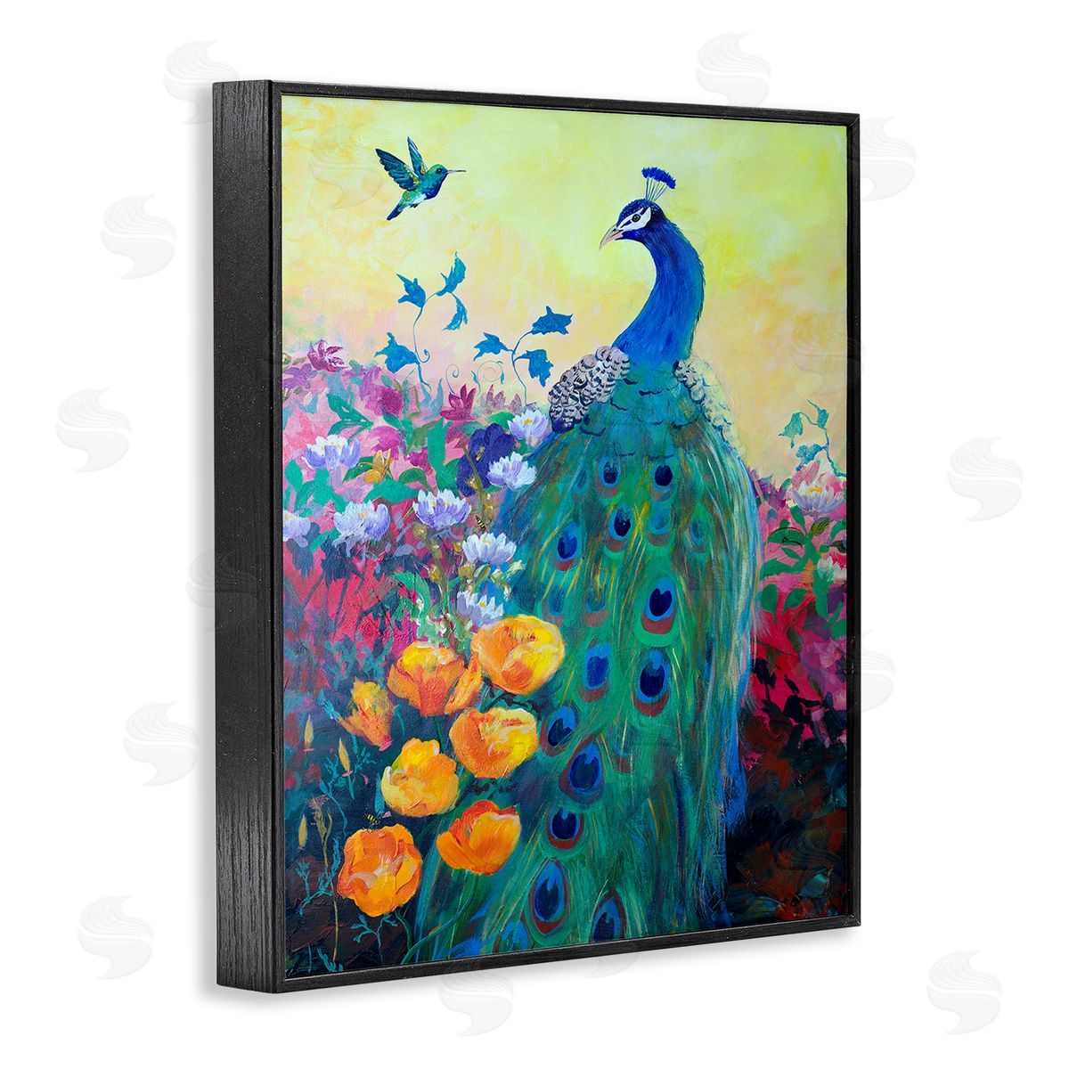 Robin Maria Peacock & Garden Flowers