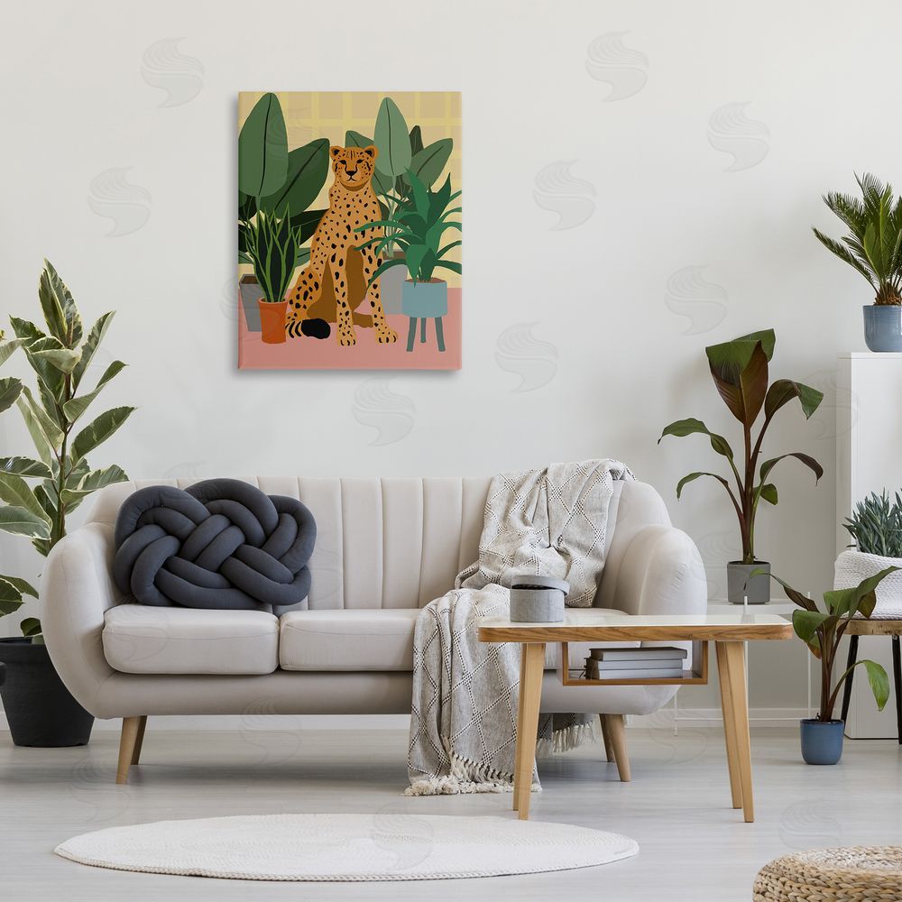 Elizabeth Medley Modern Leopard & Plants