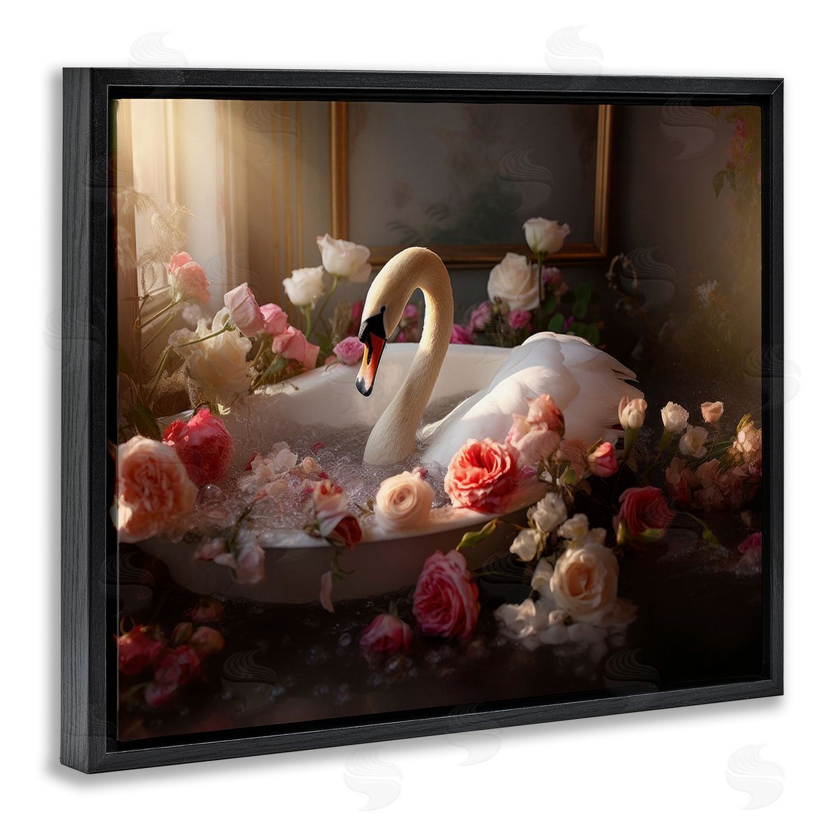 Lazar Studio Swan & Bathroom Roses