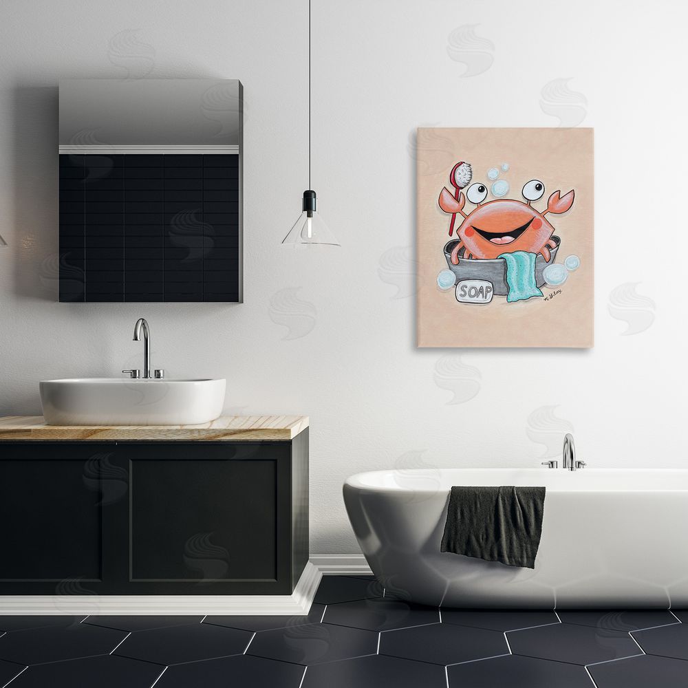 Michelle Gilsey Happy Crab Bathing