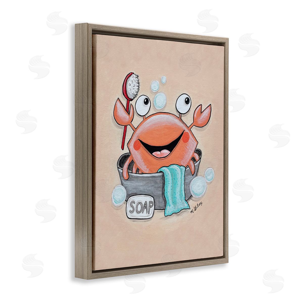 Michelle Gilsey Happy Crab Bathing