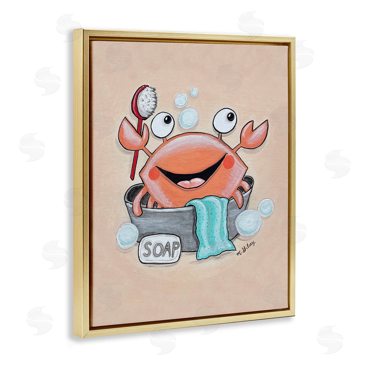 Michelle Gilsey Happy Crab Bathing