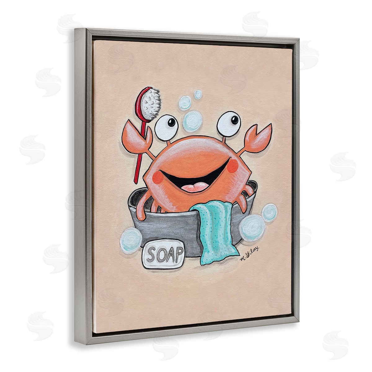 Michelle Gilsey Happy Crab Bathing