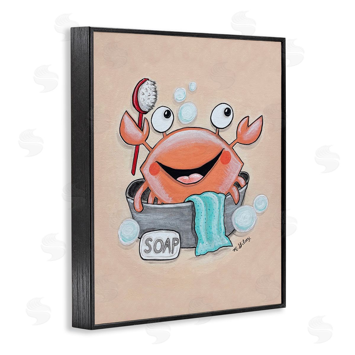 Michelle Gilsey Happy Crab Bathing