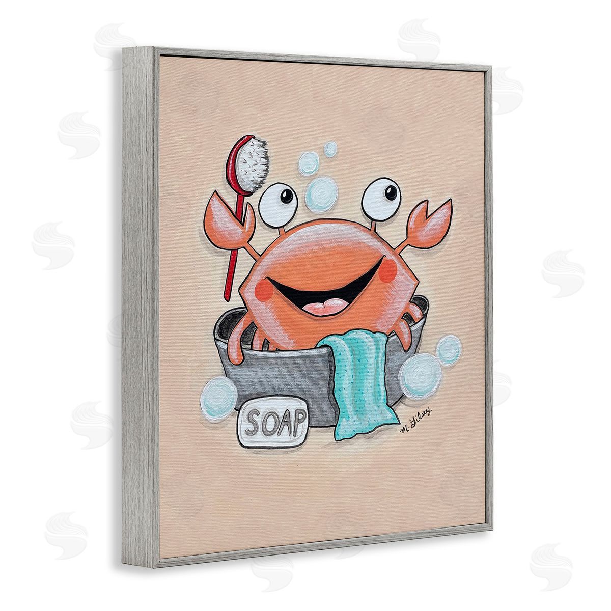 Michelle Gilsey Happy Crab Bathing