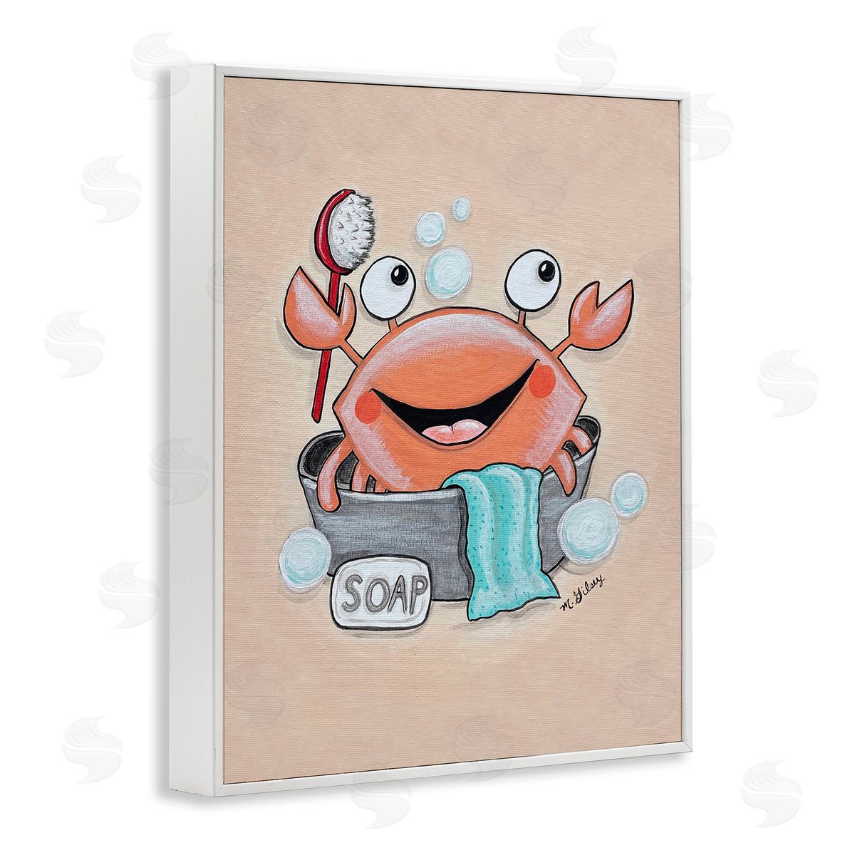 Michelle Gilsey Happy Crab Bathing