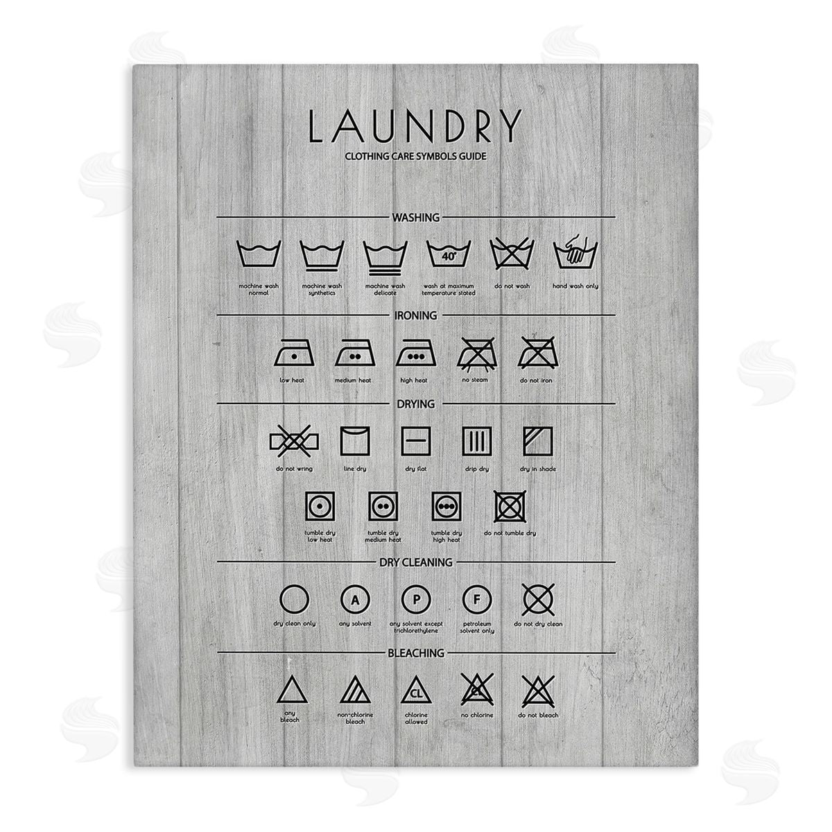 Martina Pavlova Rustic Laundry Diagram