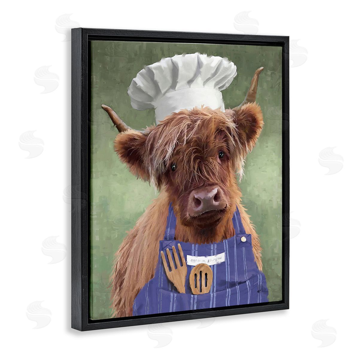 PSL Art Highland Cattle Chef