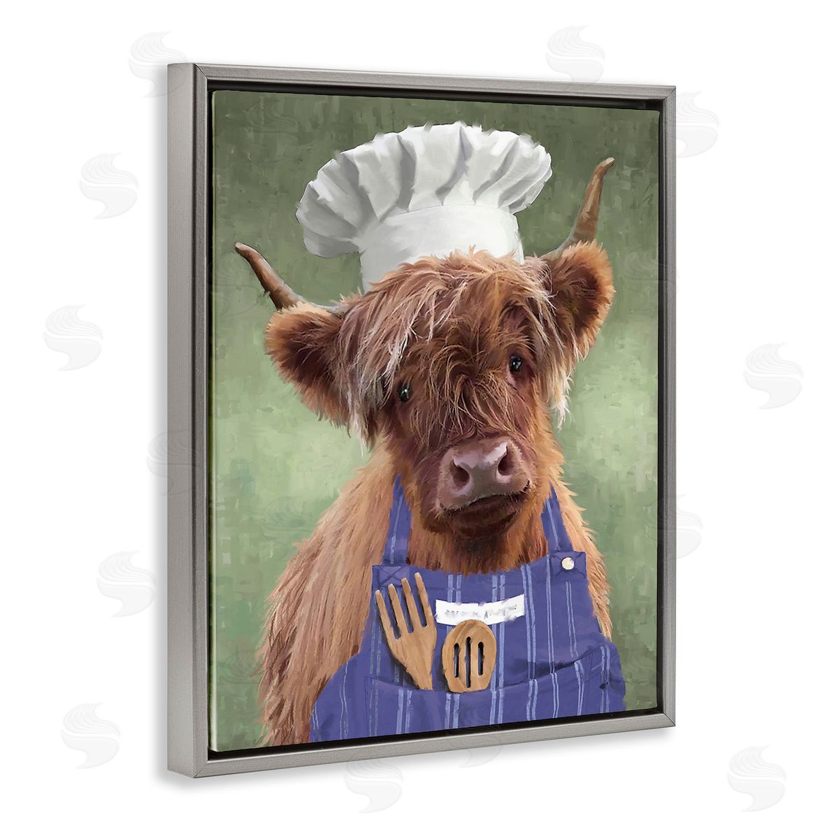 PSL Art Highland Cattle Chef