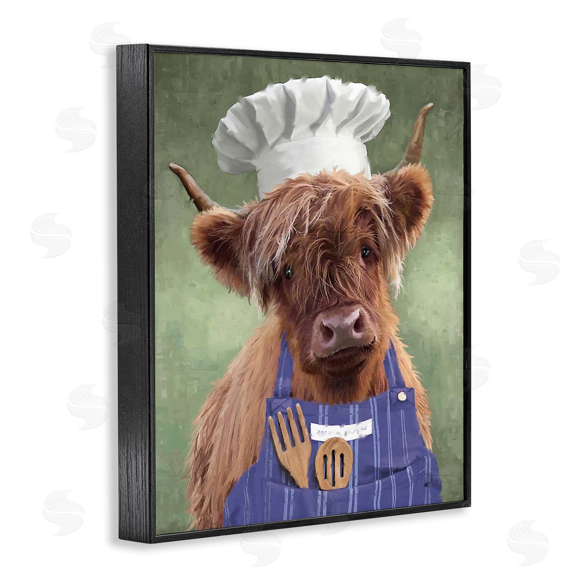 PSL Art Highland Cattle Chef