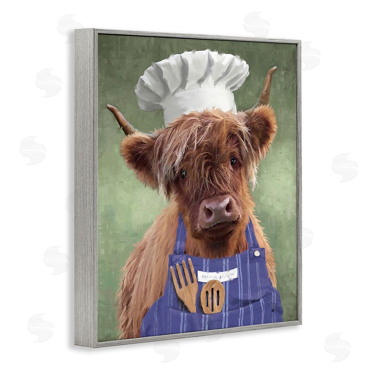 PSL Art Highland Cattle Chef