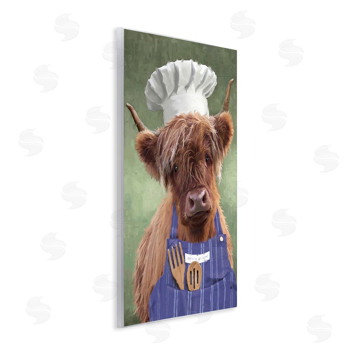 PSL Art Highland Cattle Chef