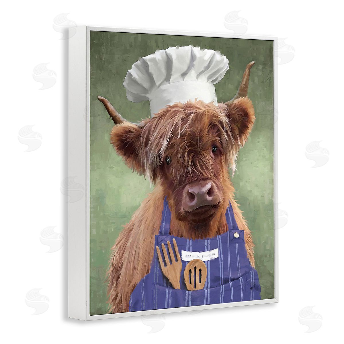 PSL Art Highland Cattle Chef
