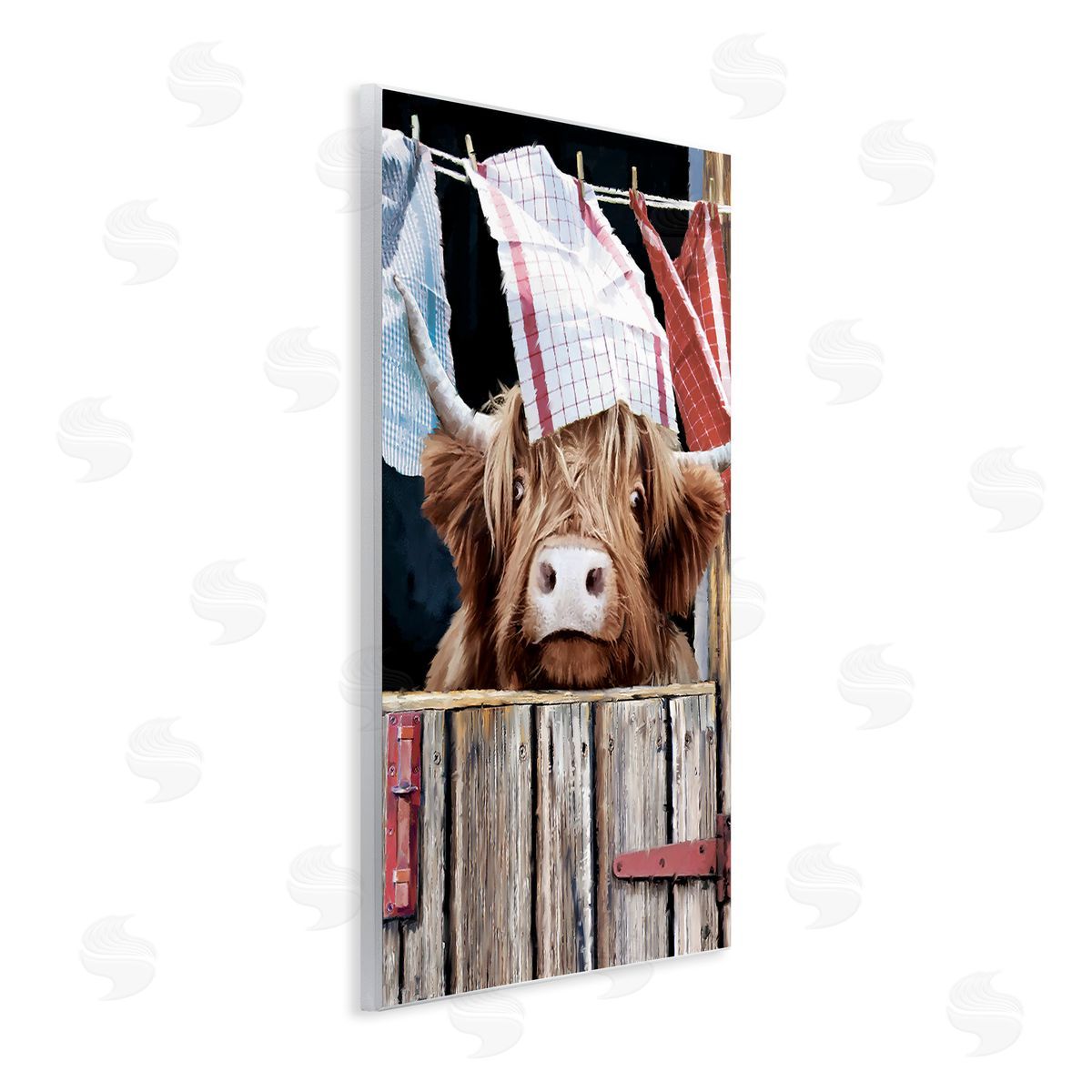 PSL Art Cattle & Hanging Laundry