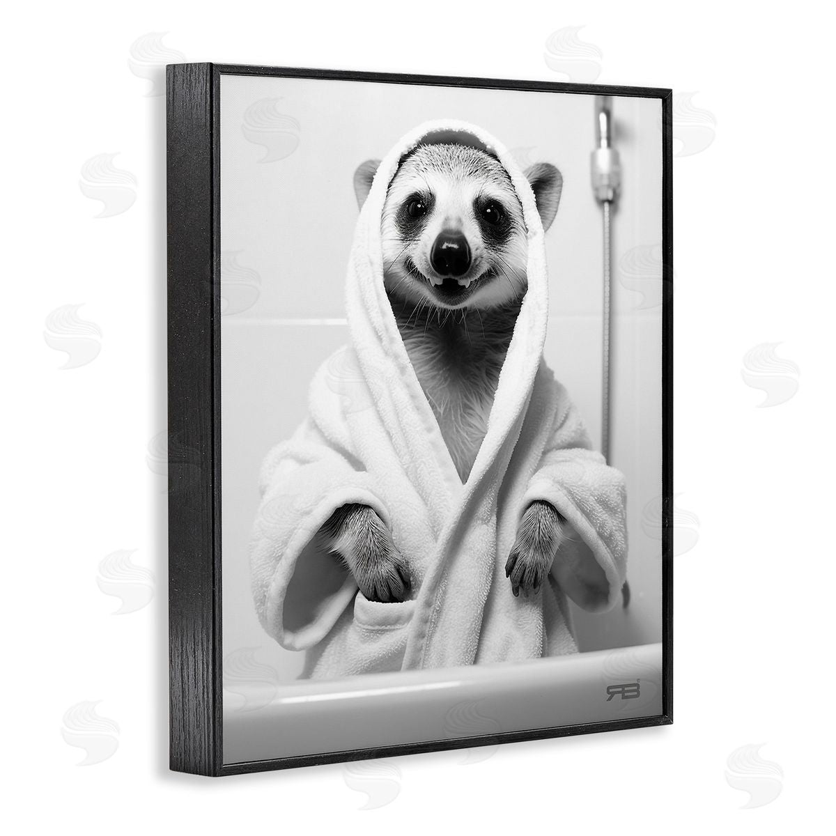RB Animal in Bathroom Robe