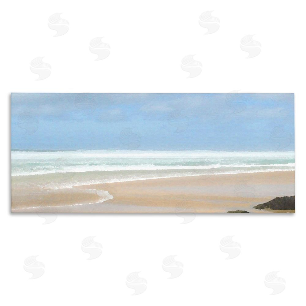 Noah Bay Panoramic Abstract Shoreline