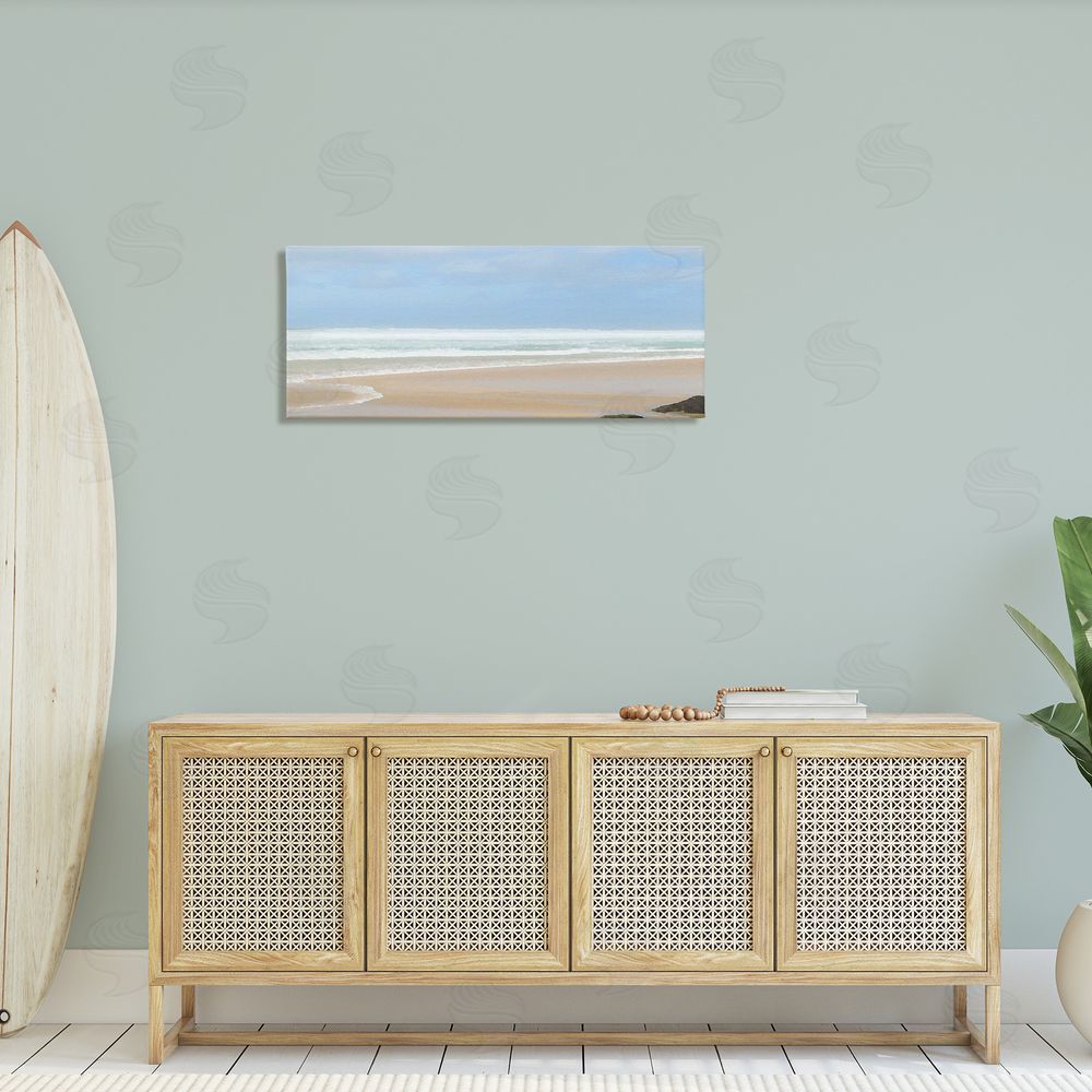 Noah Bay Panoramic Abstract Shoreline