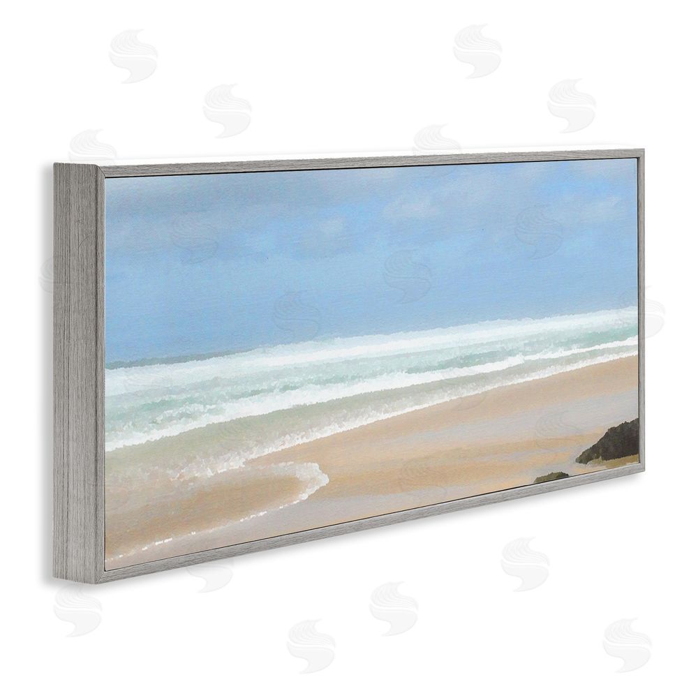 Noah Bay Panoramic Abstract Shoreline