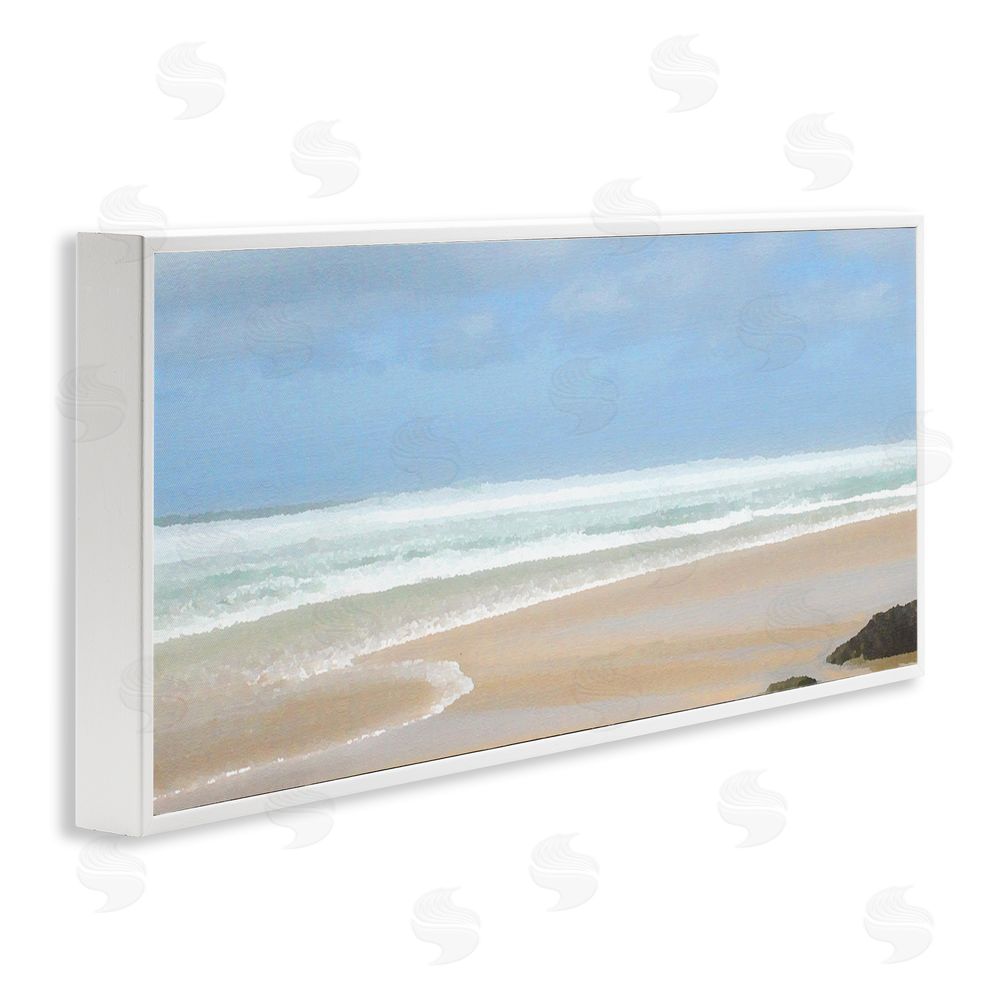 Noah Bay Panoramic Abstract Shoreline