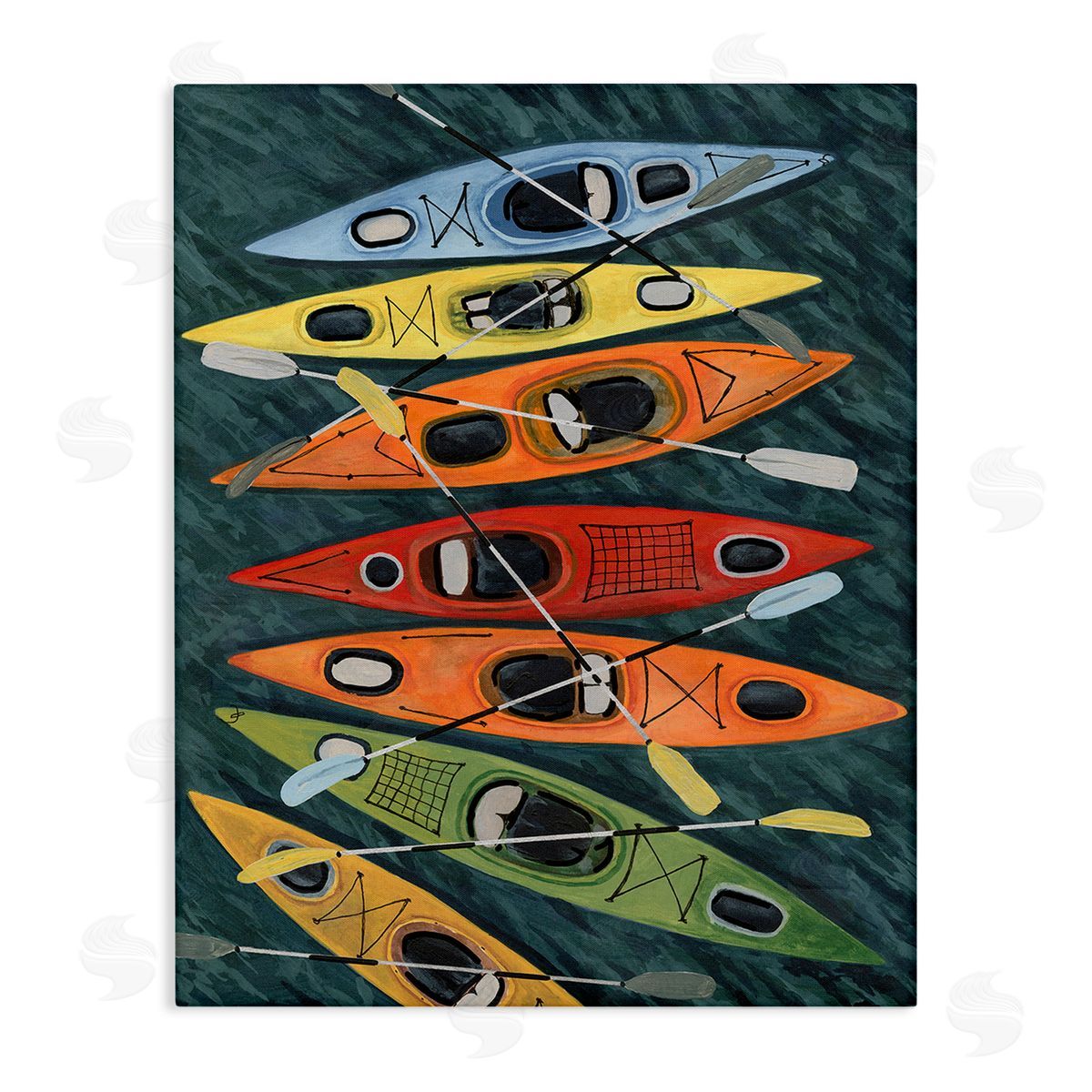 Michael Willett Rainbow Hue Kayaks