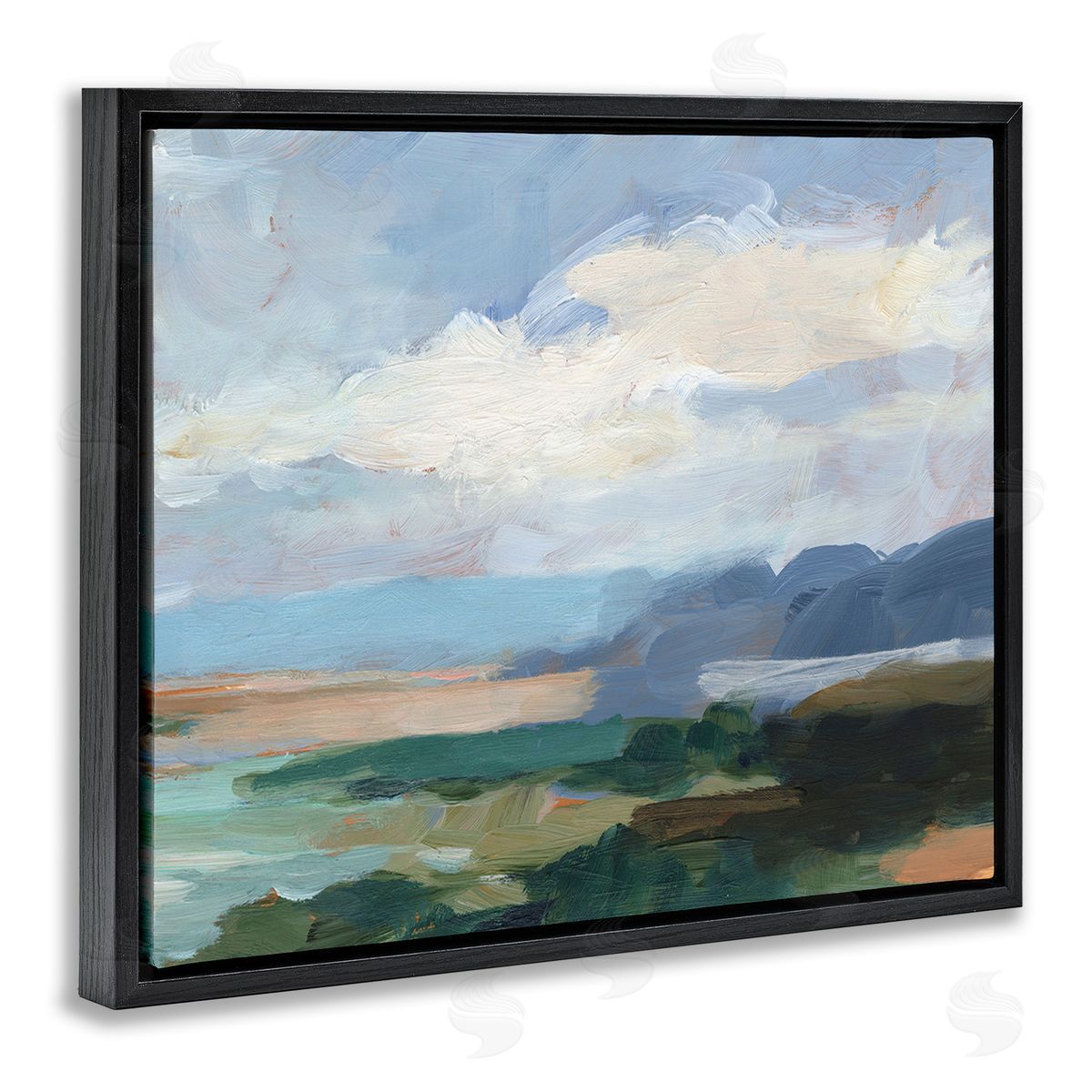 Ethan Harper Traditional Cloudy Beach