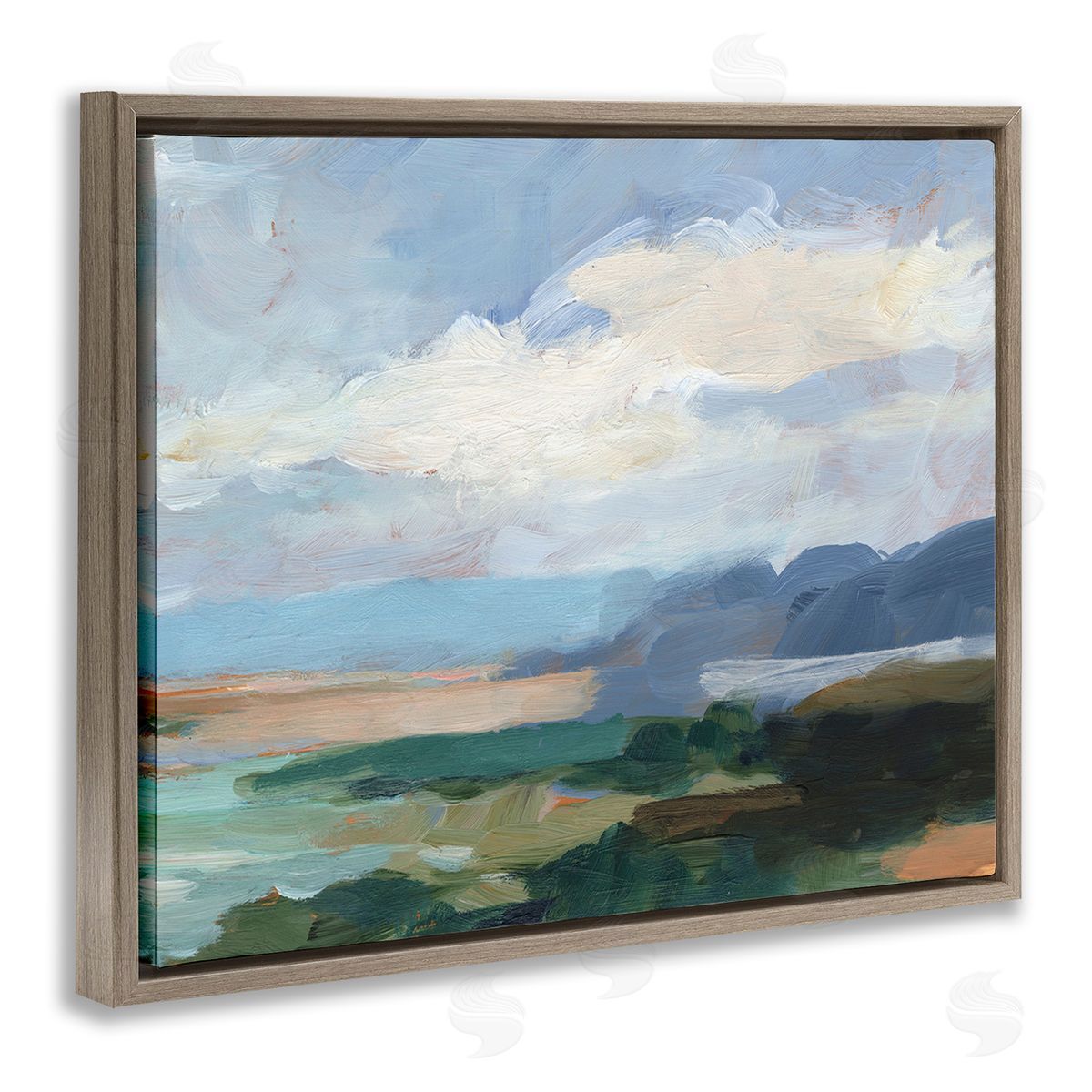 Ethan Harper Traditional Cloudy Beach