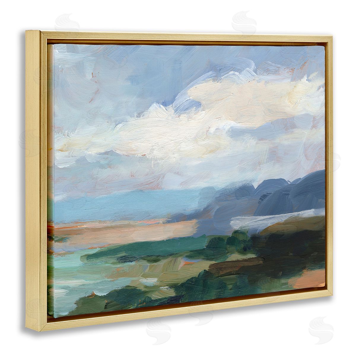 Ethan Harper Traditional Cloudy Beach