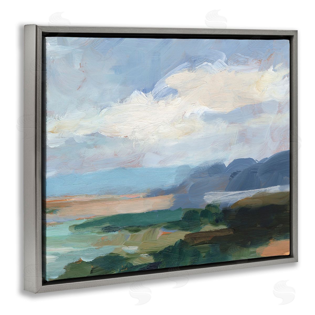 Ethan Harper Traditional Cloudy Beach