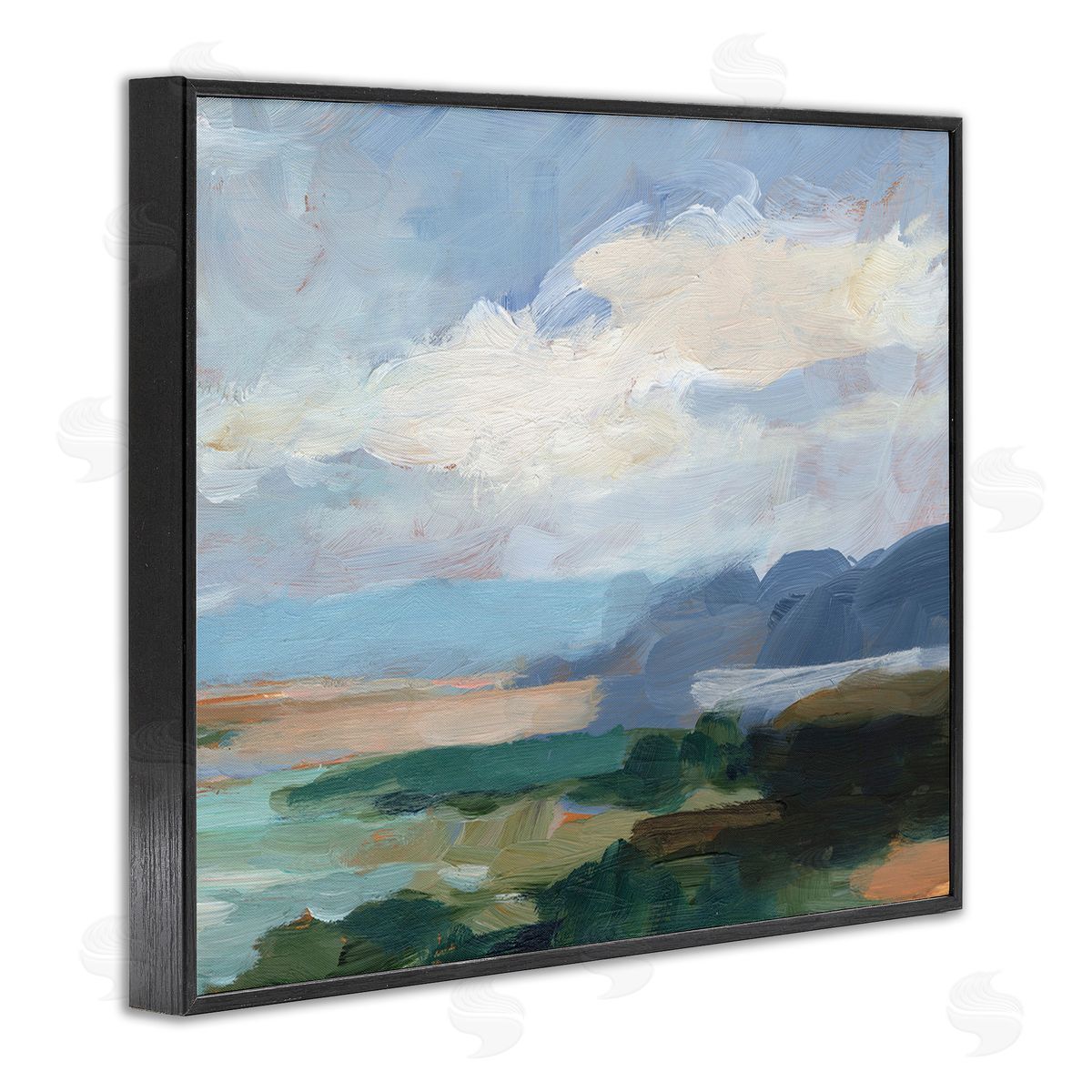 Ethan Harper Traditional Cloudy Beach
