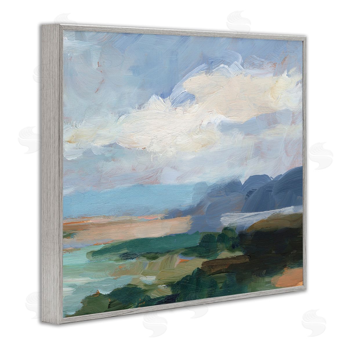Ethan Harper Traditional Cloudy Beach