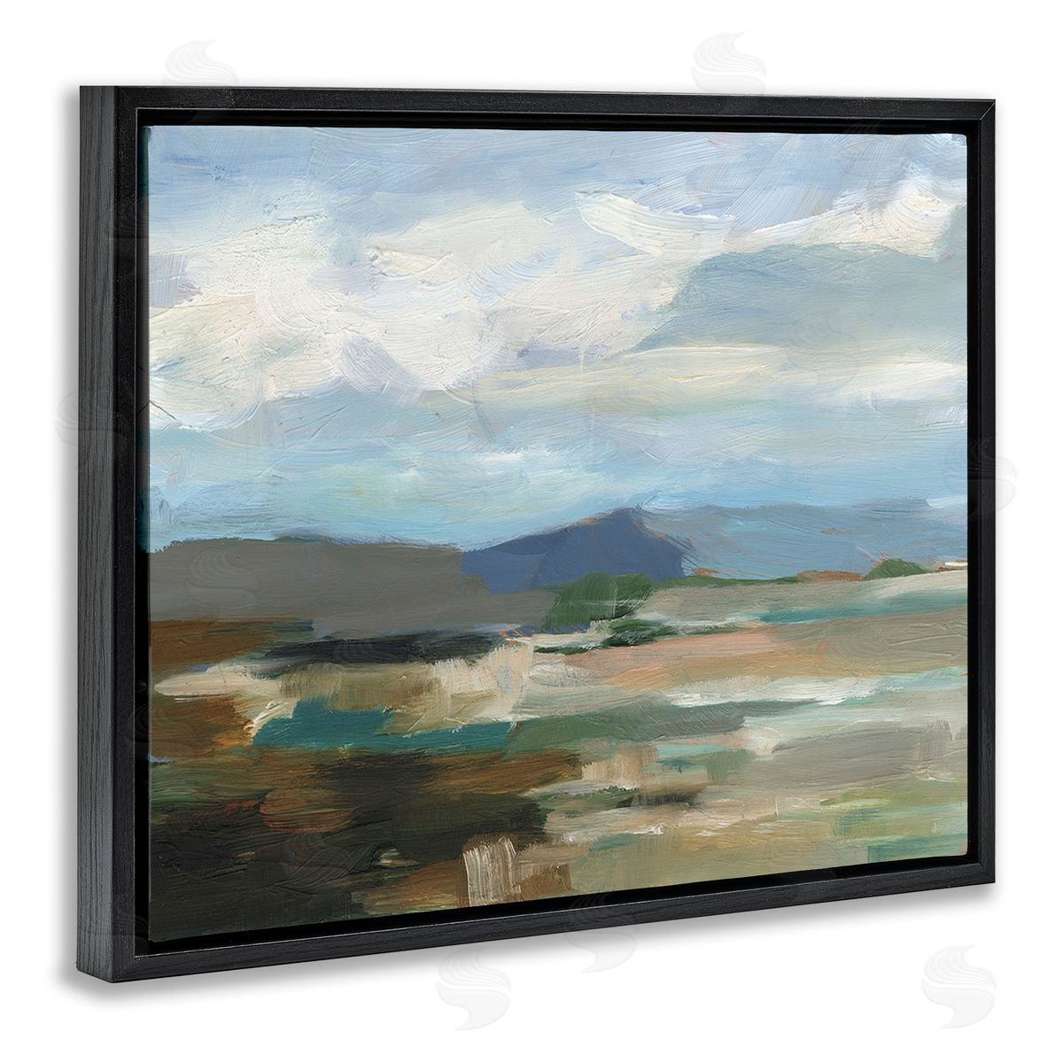 Ethan Harper Abstract Cloudy Mountains