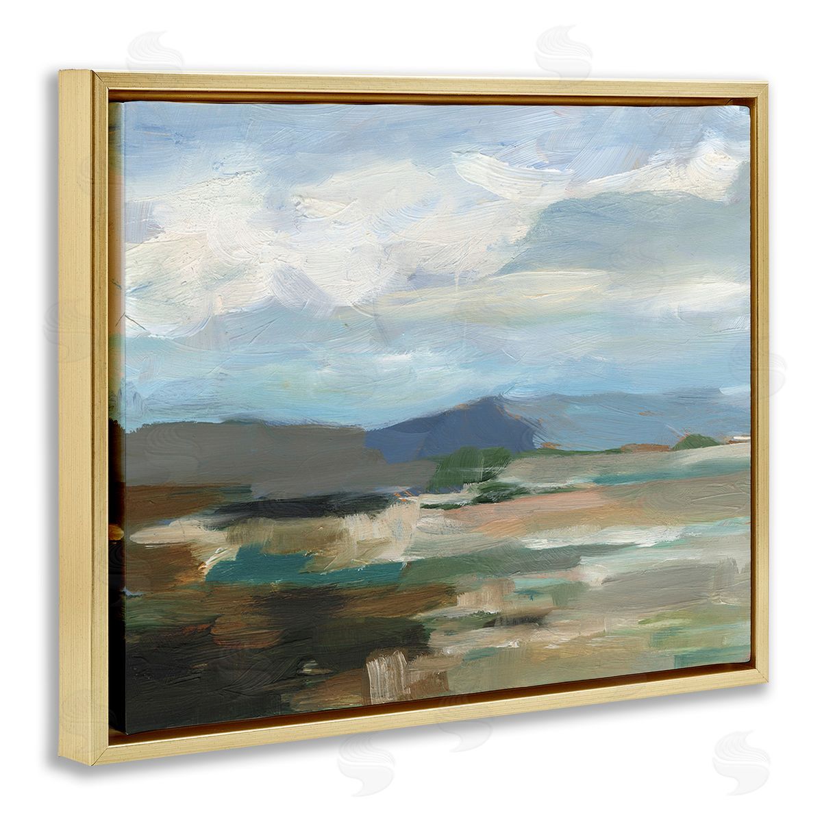 Ethan Harper Abstract Cloudy Mountains