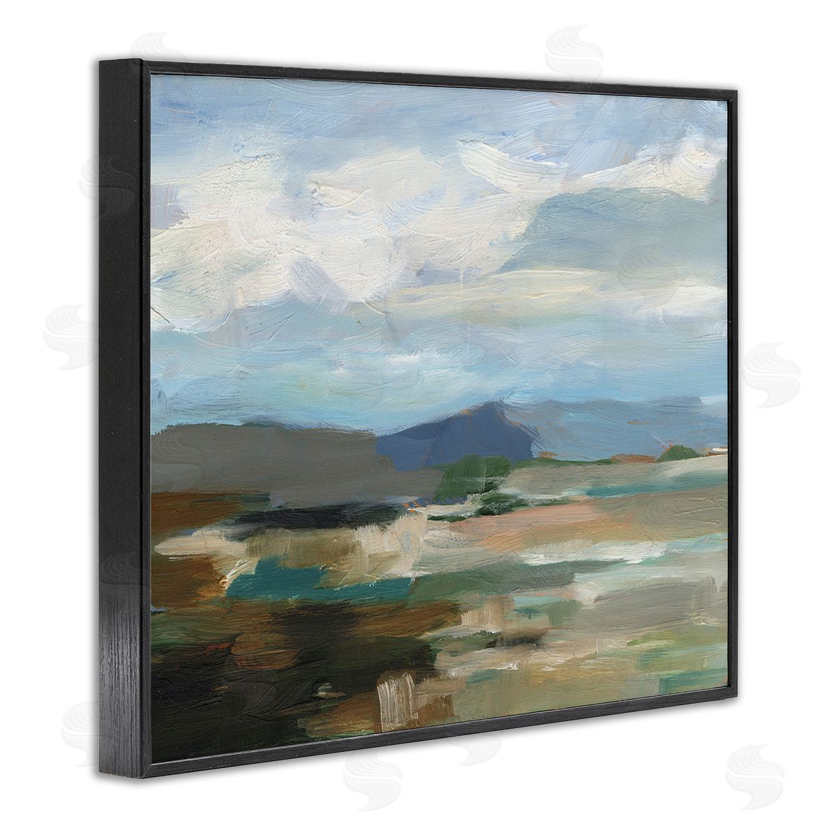 Ethan Harper Abstract Cloudy Mountains