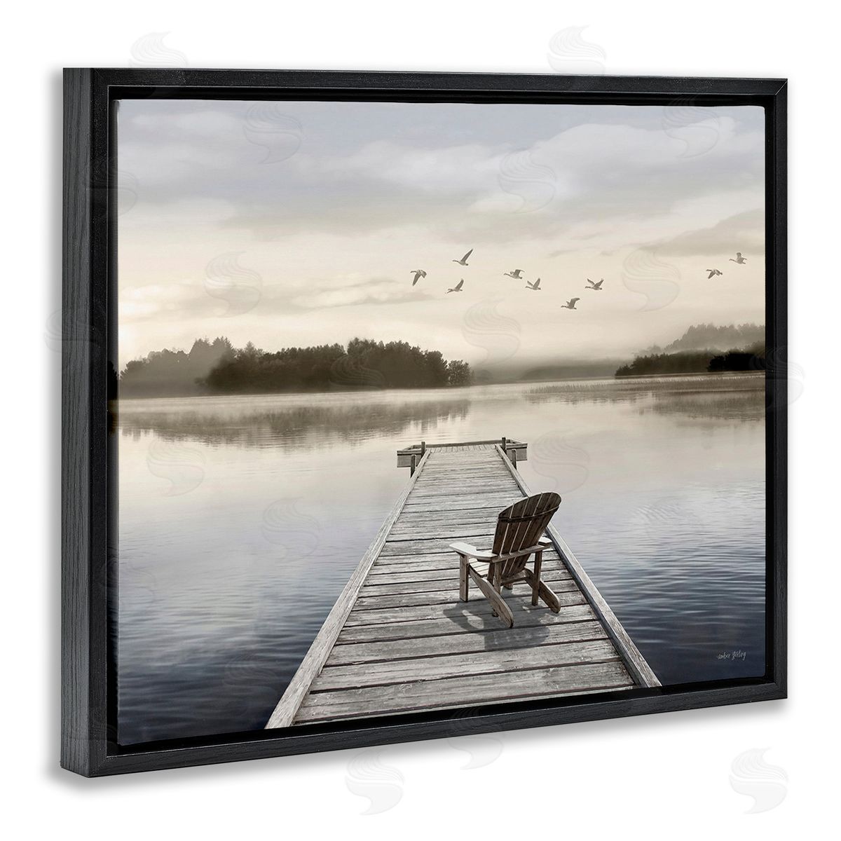 Amber Sterling Beach Chair on Dock