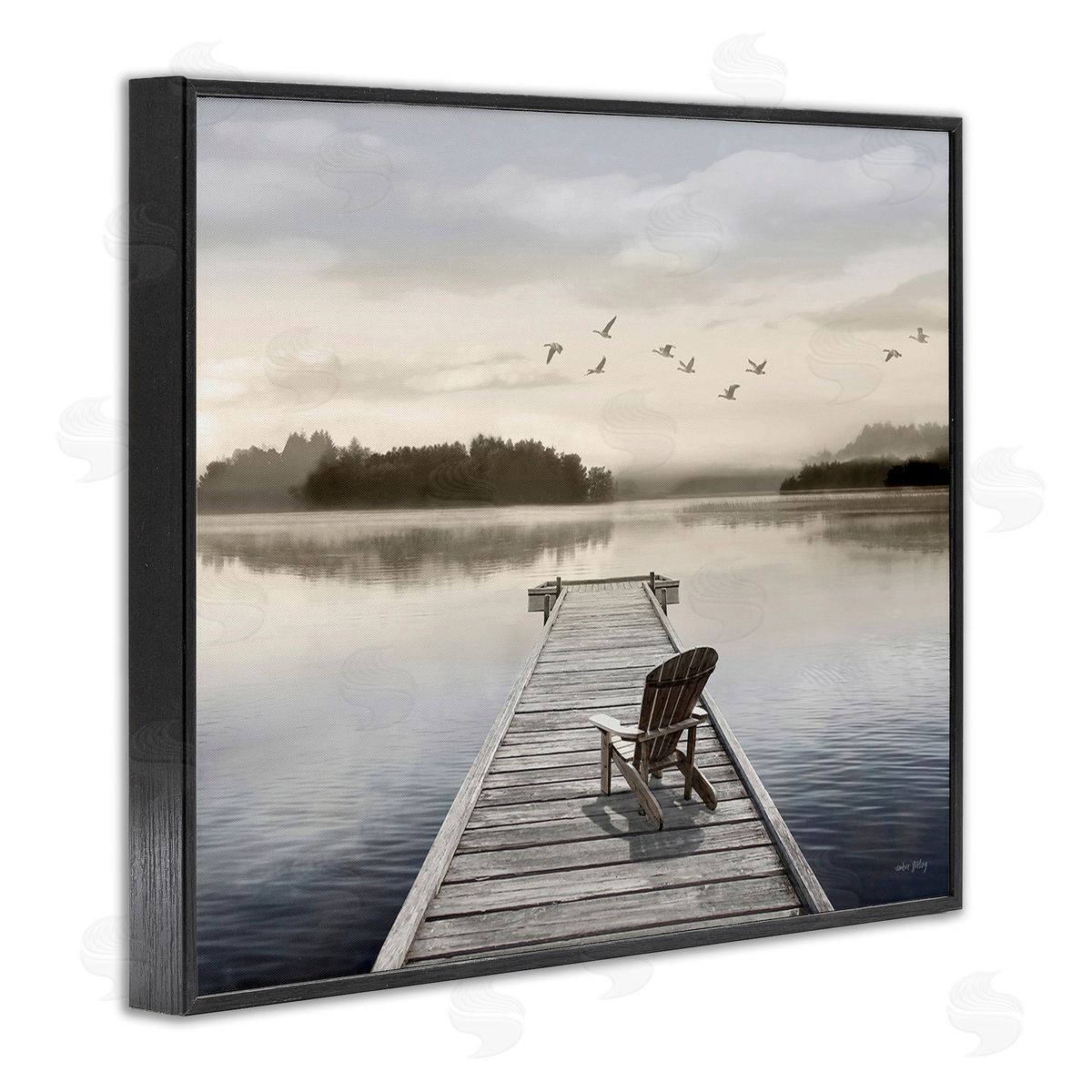 Amber Sterling Beach Chair on Dock