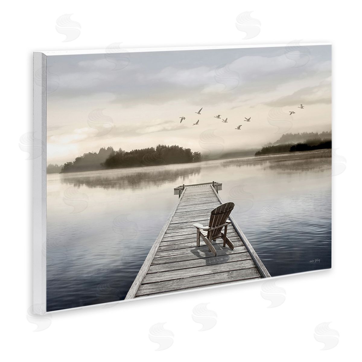 Amber Sterling Beach Chair on Dock