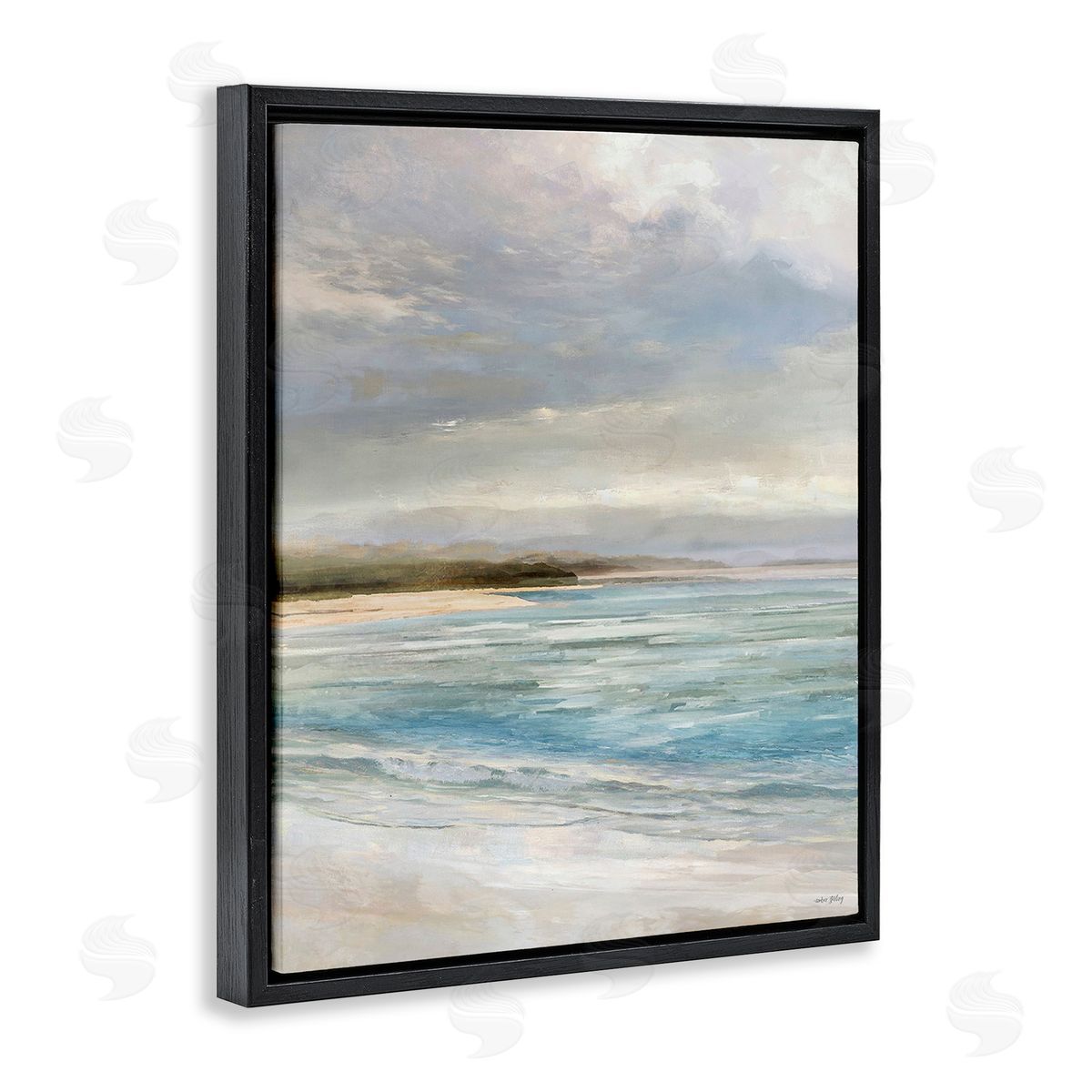Amber Sterling Overcast Beach Scenery