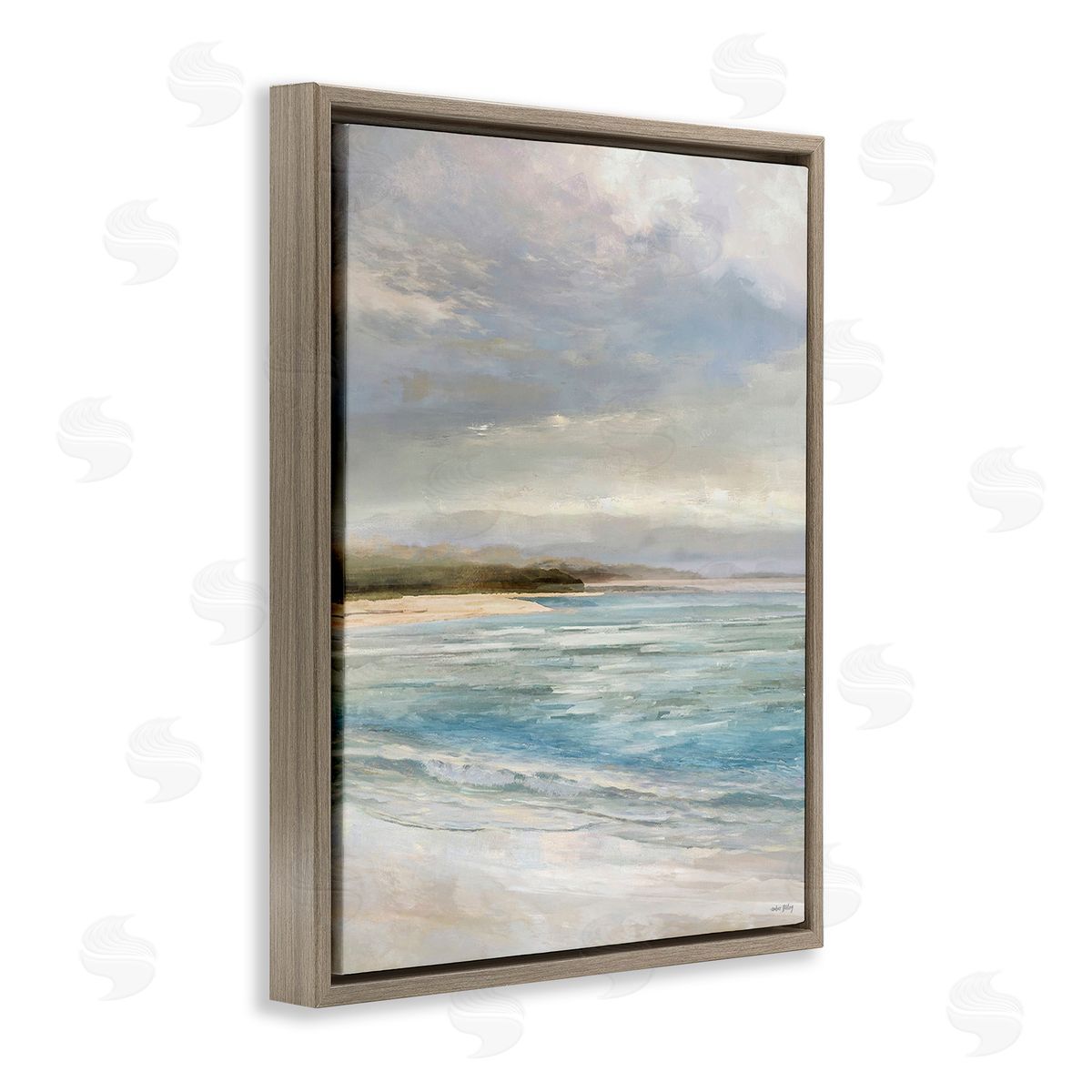 Amber Sterling Overcast Beach Scenery