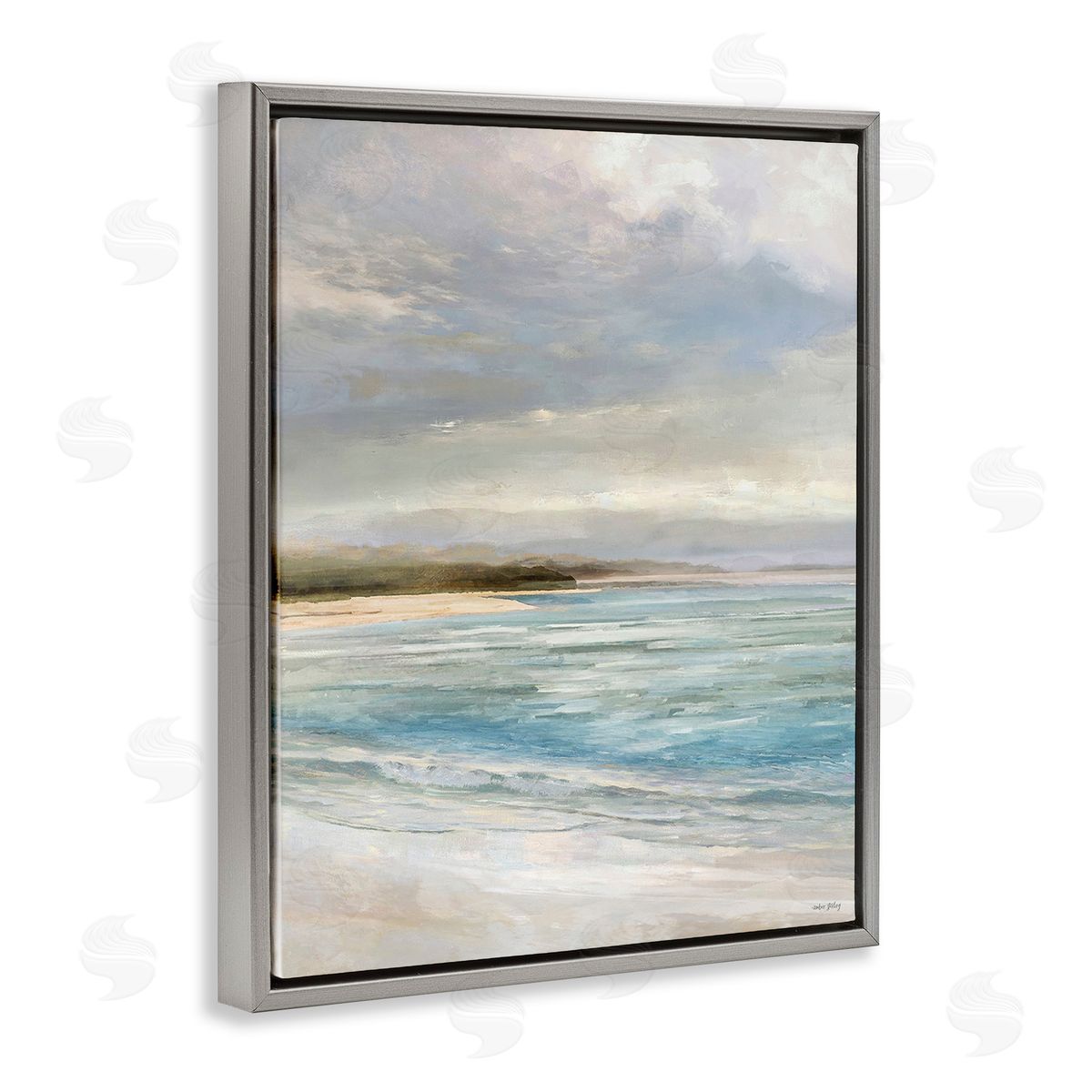 Amber Sterling Overcast Beach Scenery