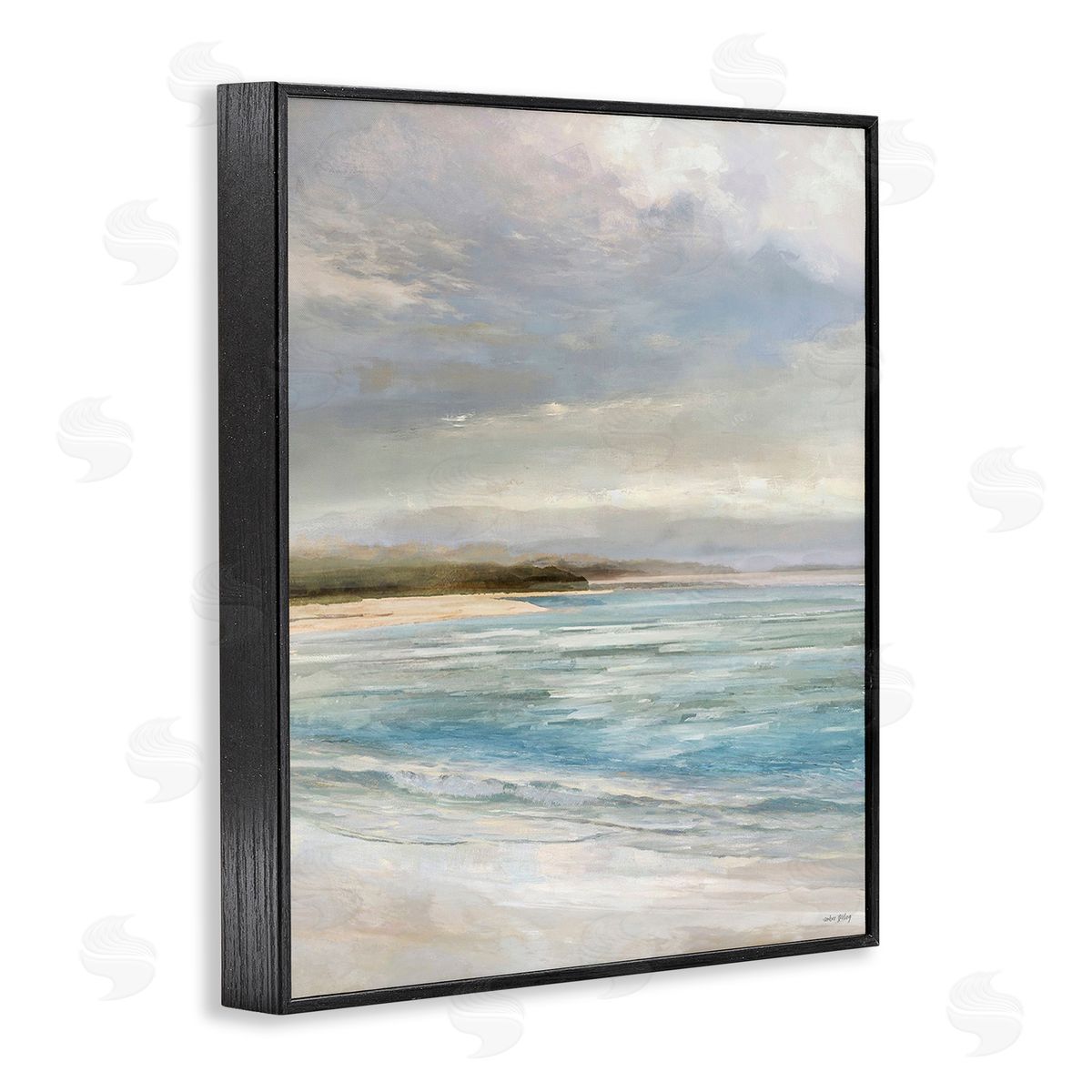 Amber Sterling Overcast Beach Scenery