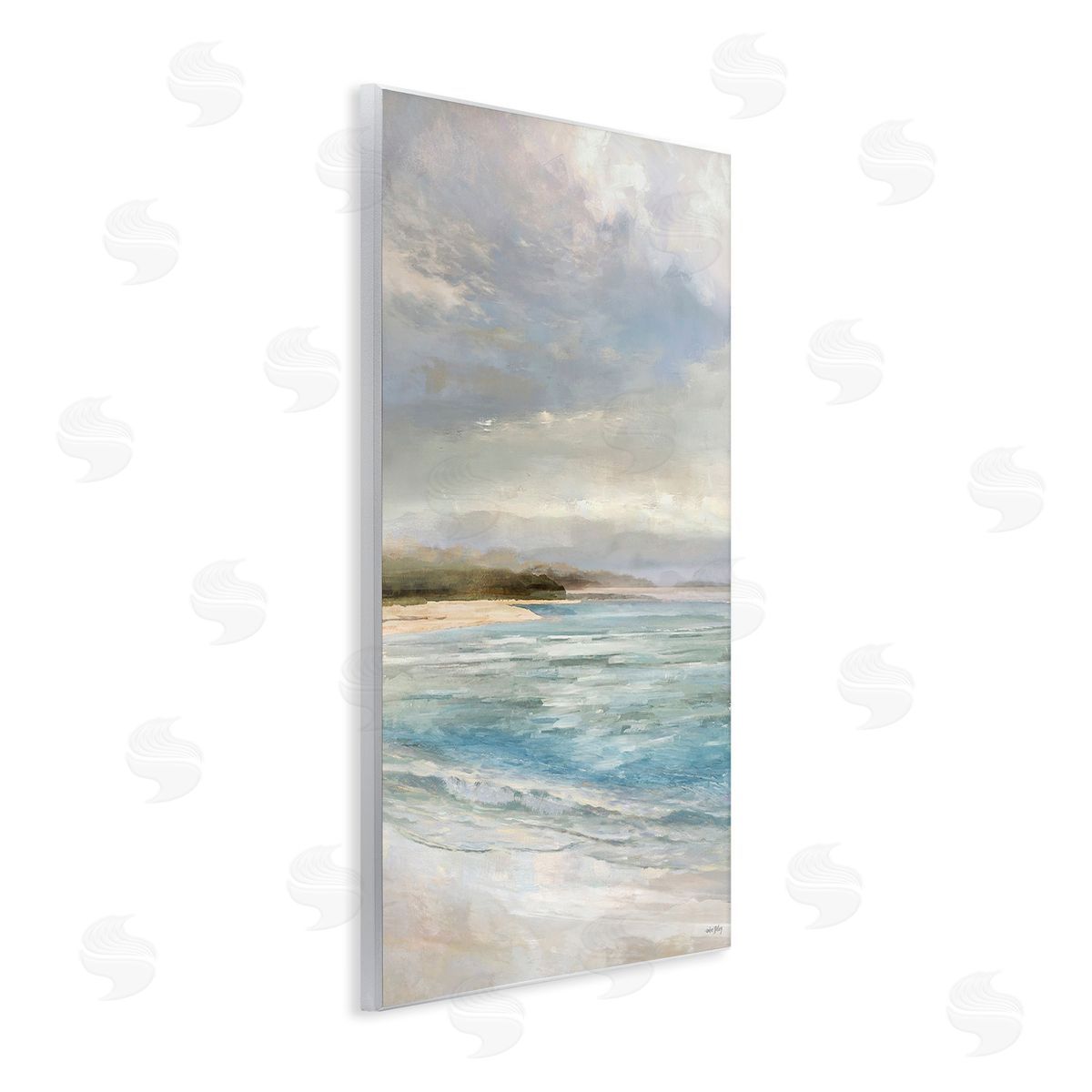 Amber Sterling Overcast Beach Scenery