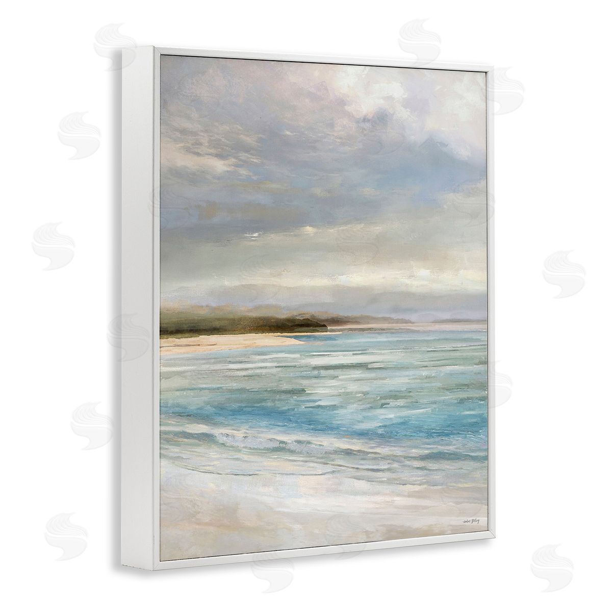 Amber Sterling Overcast Beach Scenery